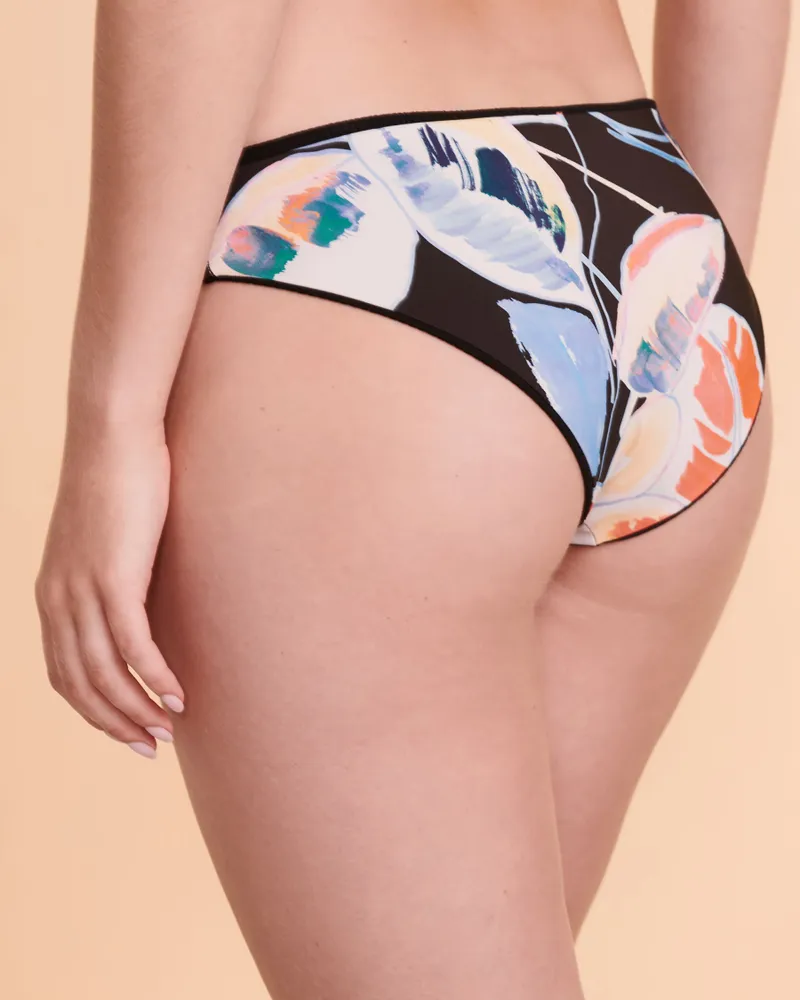 Coral look knotted accent cheeky bottom Reversible design, Maaji, Shop  cheekie swimsuit bottoms online