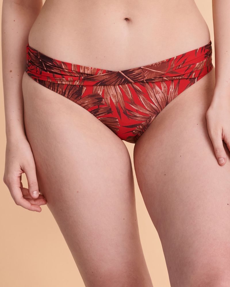 Twisted Waistband Bikini Bottom