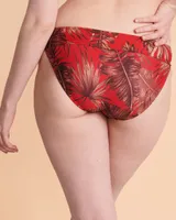 Bas de bikini bande taille torsadée