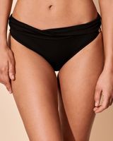 Pleated Waistband Bikini Bottom
