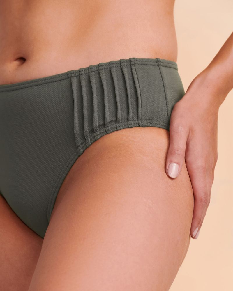 PINTUX Mid Waist Bikini Bottom