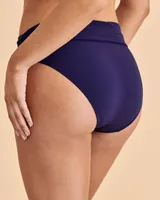 Bas de bikini convertible taille haute