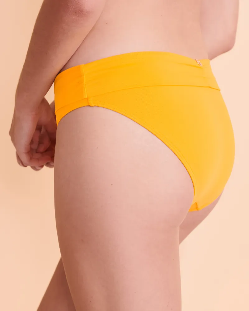 Bas de bikini bande taille plissée SQUEEZE