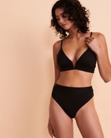 BLACK ORCHID Parade Reversible V-cut Bikini Top