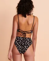 Haut de bikini en V réversible Parade BLACK ORCHID