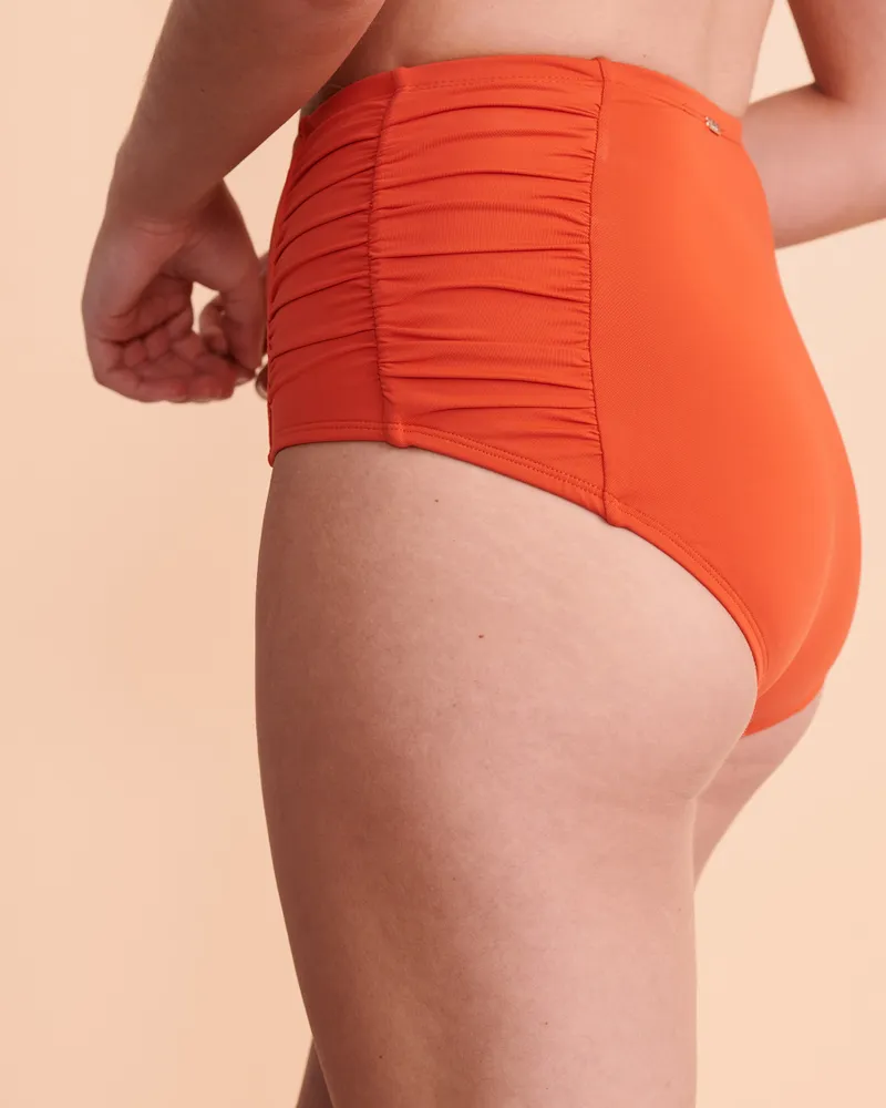 Bas de bikini taille haute LIVE COLOR