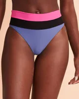 Bas de bikini jambe haute Callen BREEZE BLUE