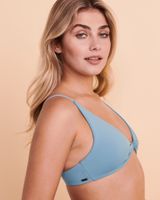 SALTWATER Prismo Knotted Triangle Bikini Top