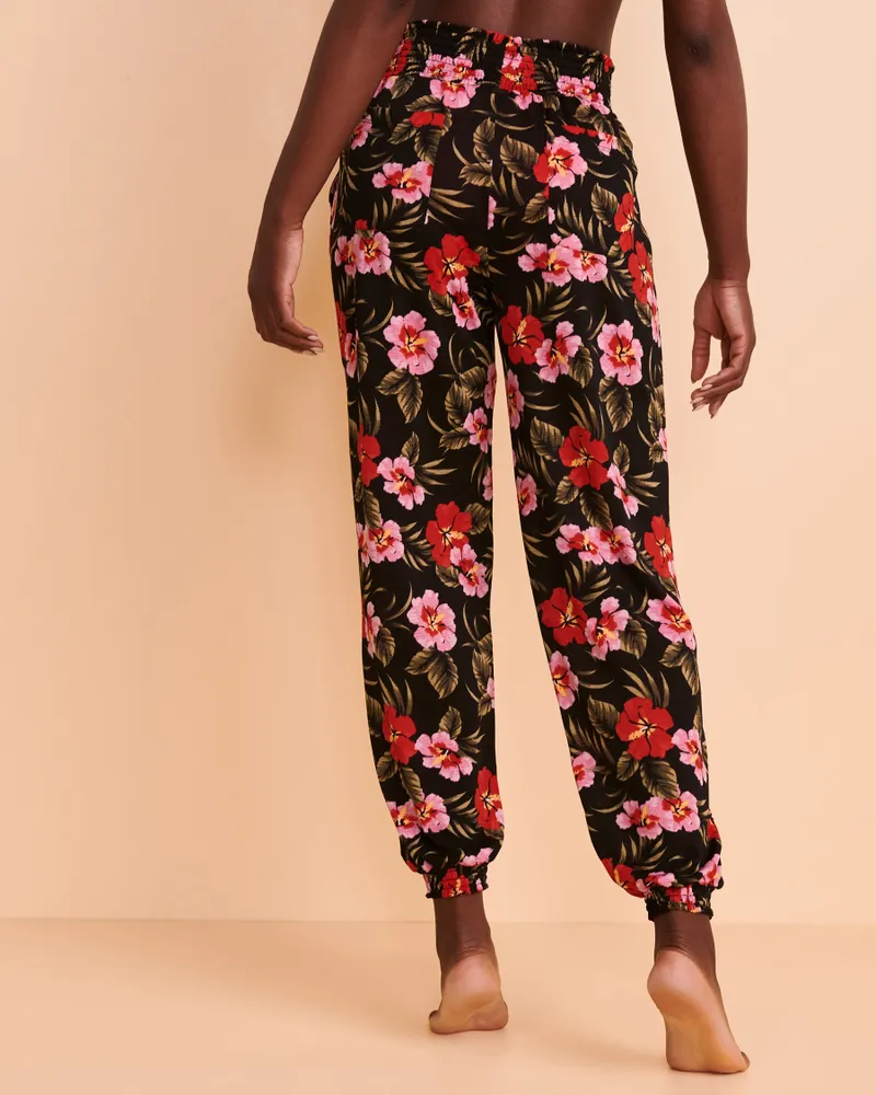 Pantalon ajusté HIBISCUS