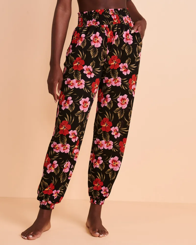 Pantalon ajusté HIBISCUS