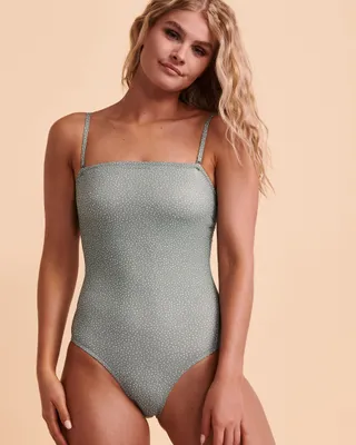 LES ILES Vanessa Bandeau One-piece Swimsuit