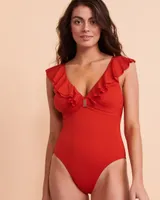 Maillot une-pièce RUFFLE