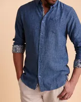 Chemise manches longues lin