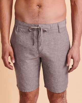 Linen Bermuda