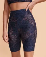 BLAZE PALMS DEPTH High Rise Biker Short