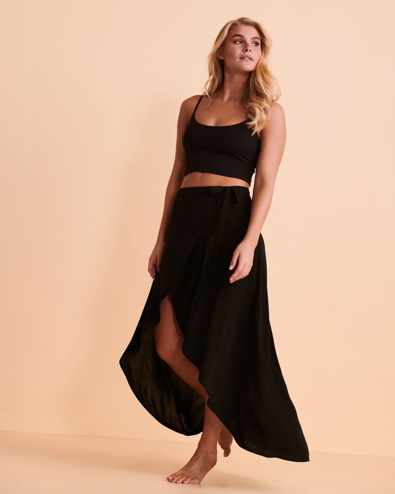 LENA Long Wrapped Skirt