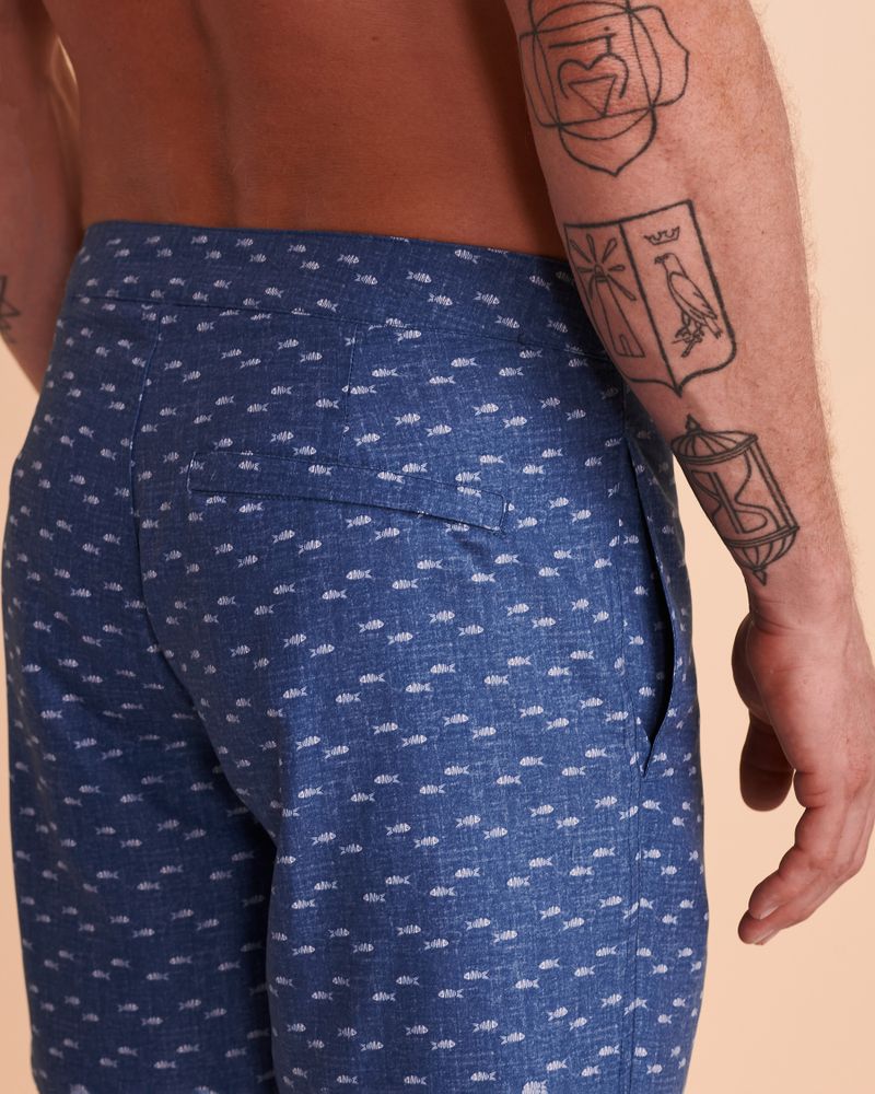 ARUBA DENIM FISH Swim Trunk