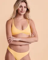 Haut de bikini bralette côtelé MALIBU