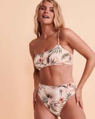 TAKE ME TO PARADISE One Shoulder Bikini Top