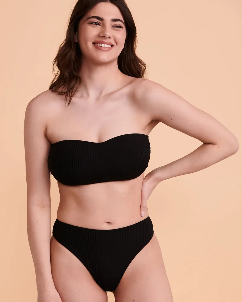 Haut de bikini bandeau FLAT RIB