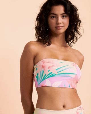 LOST DAYDREAMS Bandeau Bikini Top