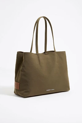 Mala shopper Chihuahua grande gabardina azeitona