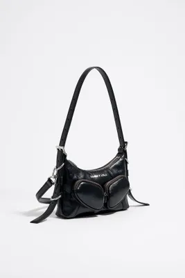 Mala hobo Pocket mini pele preto