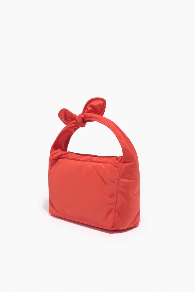 Bolso hobo XS nylon rojo