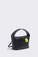 Bolso hobo M piel negro