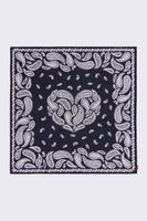 Pañuelo Paisley negro