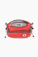 Bolso bandolera S nylon rojo