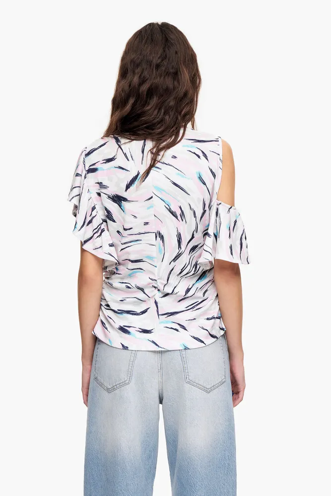 Camiseta print Butterfly Wing blanca