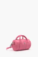 Bolso barril XS nylon rosa