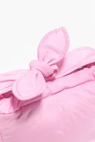 Bolso hobo XS nylon rosa