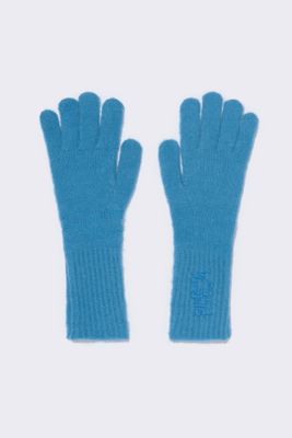 Guantes punto azules