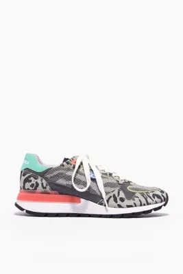 Deportiva jogger Chimo print gris