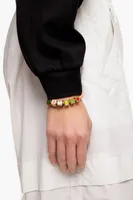 Pulsera piel marrón