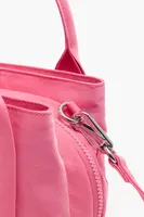 Bolso tote S nylon rosa