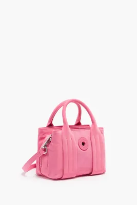 Bolso tote S nylon rosa