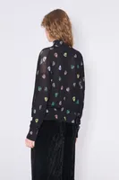 Jersey lúrex print Electric Bimba negro