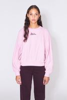 Sudadera ajustada rosa