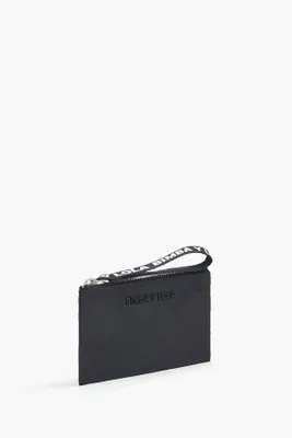 Monedero rectangular S negro