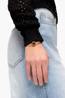 Pulsera metal dorada