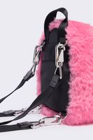 Mochila XS pelo rosa