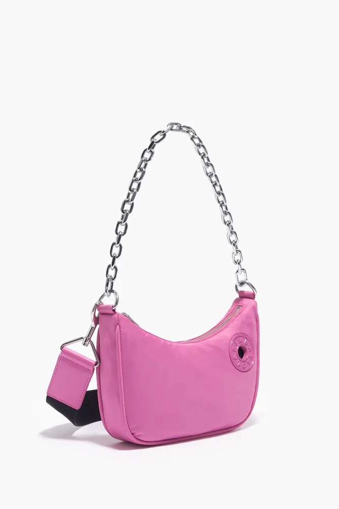 Bolso Moon S nylon rosa