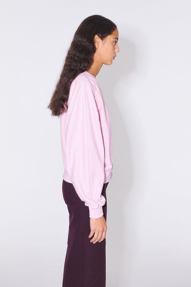 Sudadera ajustada rosa