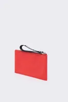 Cartera doble nylon roja