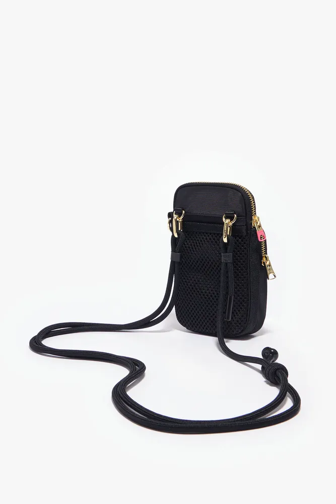 Minibolso nylon marfil