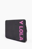 Funda portátil 13,5" nylon negra