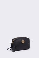 Bolso bandolera nylon negro